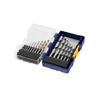   IRWIN Spiralbohrer-Set 15-teilig HSS PRO zylindrisch (1,5-10 mm) HSS PRO