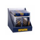 IRWIN Spiralbohrer-Set 15-teilig HSS PRO zylindrisch (1,5-10 mm)