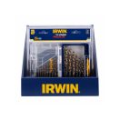 IRWIN Spiralbohrer-Set 15-teilig HSS PRO zylindrisch (1,5-10 mm)