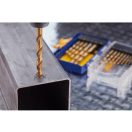 IRWIN Spiralbohrer-Set 15-teilig TiN zylindrisch (1,5-10 mm)