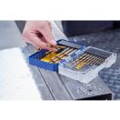 IRWIN Spiralbohrer-Set 15-teilig TiN zylindrisch (1,5-10 mm)