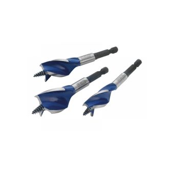 IRWIN Holzbohrer-Set 3-teilig Blue Groove 6x