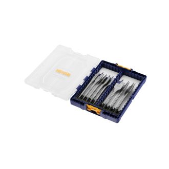   IRWIN Flachholzbohrer-Set 8-teilig Bit Blue Groove 4x (12-32 mm)