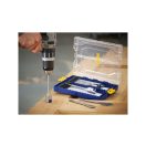 IRWIN Flachholzbohrer-Set 8-teilig, Blue Groove 4x (12 - 32 mm)