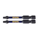 IRWIN Impact Pro Bitspitze SQ1 x 57 mm (2 Stück)