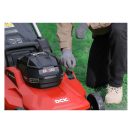 DCK Selbstfahrender Akkurasenmäher 550 mm 58 V bürstenlos (1 x 6,0 Ah Akku + Ladegerät)