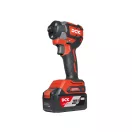 DCK Akku-Schlagschrauber 1/4" 208 Nm bürstenlos 20 V (1 x 4,0 Ah Akku + Ladegerät)