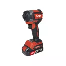 DCK Akku-Schlagschrauber 1/4" 208 Nm bürstenlos 20 V (2 x 4,0 Ah Akku + Ladegerät)