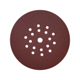   GERMAFLEX Faser-Schleifscheibe mit Klettverschluss 225 mm / P60 18+1 gelocht