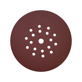 GERMAFLEX Klettfaserplatte 225 mm / P60 18+1 Loch (5 Stück)