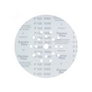 GERMAFLEX Klettbefestigte Faserschleifscheibe 225 mm / P100 18+1 gelocht (5 Stück)