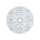 GERMAFLEX Klett-Fasertrennscheibe 225 mm / P240 18+1 Loch (5 Stück)