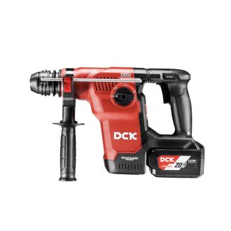   DCK Akku-Kombihammer 3,6 J SDS-Plus bürstenlos 20 V (2 x 8,0 Ah Akku + Ladegerät)
