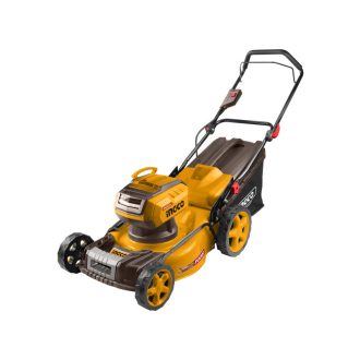   INGCO Akku-Rasenmäher 460 mm 2 x 20 V bürstenlos (2 x 5,0 Ah Akku + 4,0 A Doppelladegerät)