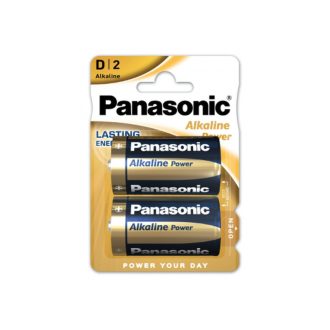   PANASONIC D/Goliath langlebige Alkalibatterie 1,5 V (2 Stück)