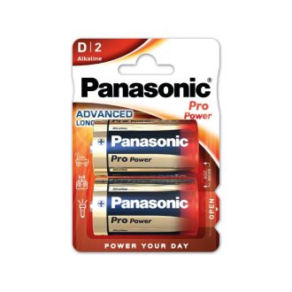   PANASONIC D/Goliath Super langlebige Alkaline-Batterie 1,5 V (2 Stück)