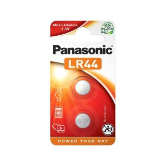 PANASONIC LR44 Alkali-Knopfzelle 1,5 V (2 Stück)