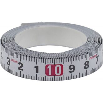 TAJIMA Pit Maßband selbstklebend 3 m rückwärts nummeriert