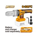 INGCO Kunststoffrohr-Schweißgerät 20-32 mm 0-300 °C 20 V (ohne Akku und Ladegerät)