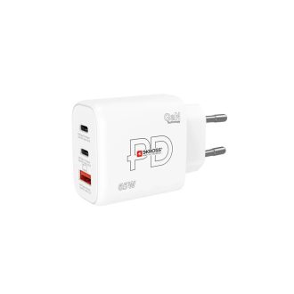 SKROSS GaN Schnellladegerät 65 W PD 2 x USB-C