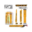 INGCO Säbelsägeblatt-Set im Röhrchenhalter (10 Stück)