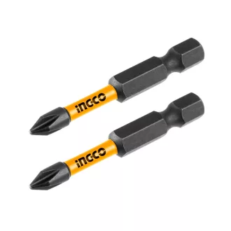 INGCO Impact Bit Spitze PH1 x 50 mm (2 Stück)