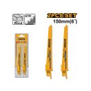 INGCO Säbelsägeblatt für Holz (2 Stück)