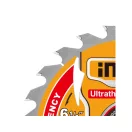 INGCO Kreissägeblatt für Holz 165 x 20 x 1,0 mm / 24 Zähne (2 Stück)