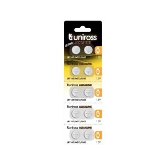 UNIROSS LR1142 AG12 LR43 1,5 V (10 Stück)