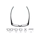 VARIONET Schutzbrille Dioptrie +1,0 klar TECH3