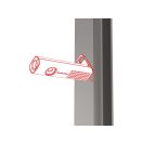 LEDLENSER Akku-Arbeitsleuchte W5R Work 220 lm/600 lm 1xLi-Ion