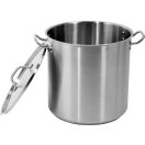 YATO GASTRO Topf mit Deckel 36,6 Liter 360 x 360 mm Edelstahl