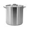 YATO GASTRO Topf mit Deckel 71,6 Liter 450 x 450 mm Edelstahl