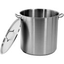 YATO GASTRO Topf mit Deckel 71,6 Liter 450 x 450 mm Edelstahl