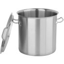 YATO GASTRO Topf mit Deckel 36 Liter 360 x 360 mm Edelstahl