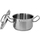 YATO GASTRO Mit Fußdeckel 1,9 Liter 160 x 95 mm Edelstahl