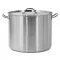 YATO GASTRO Mit Fußdeckel 57,3 Liter 450 x 360 mm Inox