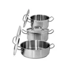 YATO GASTRO Mit Fußdeckel 5 Liter 240 x 110 mm Inox