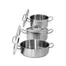 YATO GASTRO Mit Fußdeckel 12,9 Liter 320 x 160 mm Inox