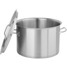 YATO GASTRO Topf mit Deckel 17 Liter 320 x 220 mm Edelstahl