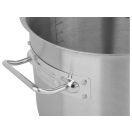 YATO GASTRO Topf mit Deckel 24 Liter 360 x 240 mm Edelstahl