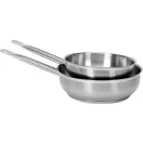 YATO GASTRO Pfanne 2 Liter 200 x 65 mm Edelstahl