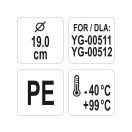 YATO GASTRO Eimerdeckel aus Kunststoff 190 mm