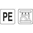 YATO GASTRO Saucenspender 350 ml rot