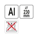 YATO GASTRO Pizzarost 230 mm