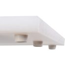 YATO GASTRO Schneidebrett 350 x 250 x 20 mm PE weiß