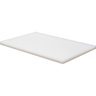YATO GASTRO Schneidebrett 440 x 290 x 20 mm PE weiß