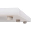 YATO GASTRO Schneidebrett 440 x 290 x 20 mm PE weiß