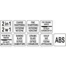 YATO GASTRO Messerschärfer 2 in 1