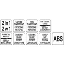 YATO GASTRO Messerschärfer 2 in 1